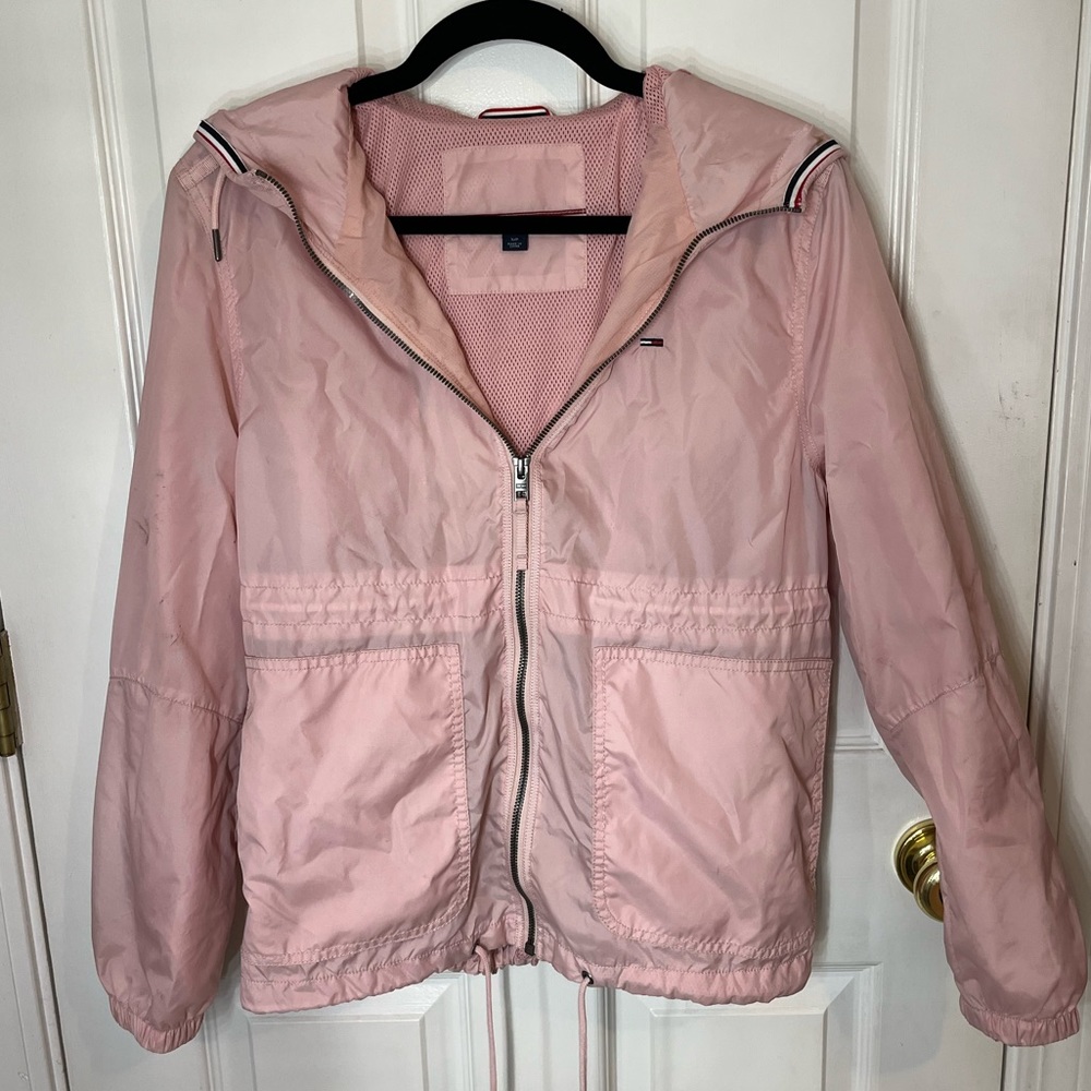 Tommy Hilfiger Pink Windbreaker